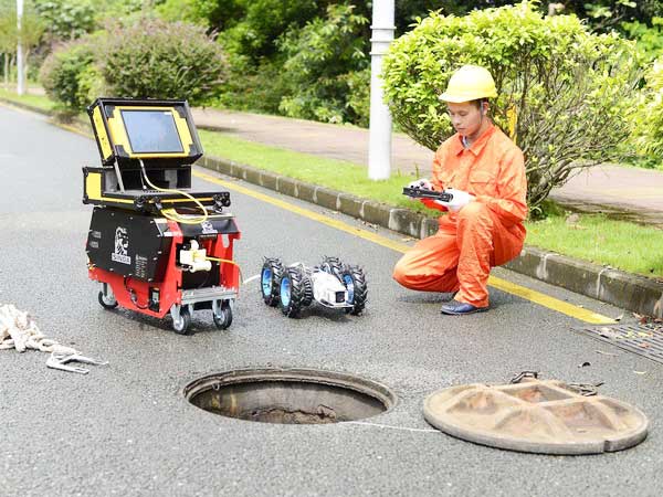 小板镇管道机器人检测